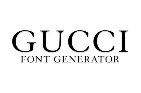 gucci font similar|gucci font generator.